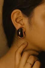 Trendy 3-Pair Earrings Combo Set for Women | Pearl, Crystal & Black-Gold Drops | ADRI TRIBE - Image 2