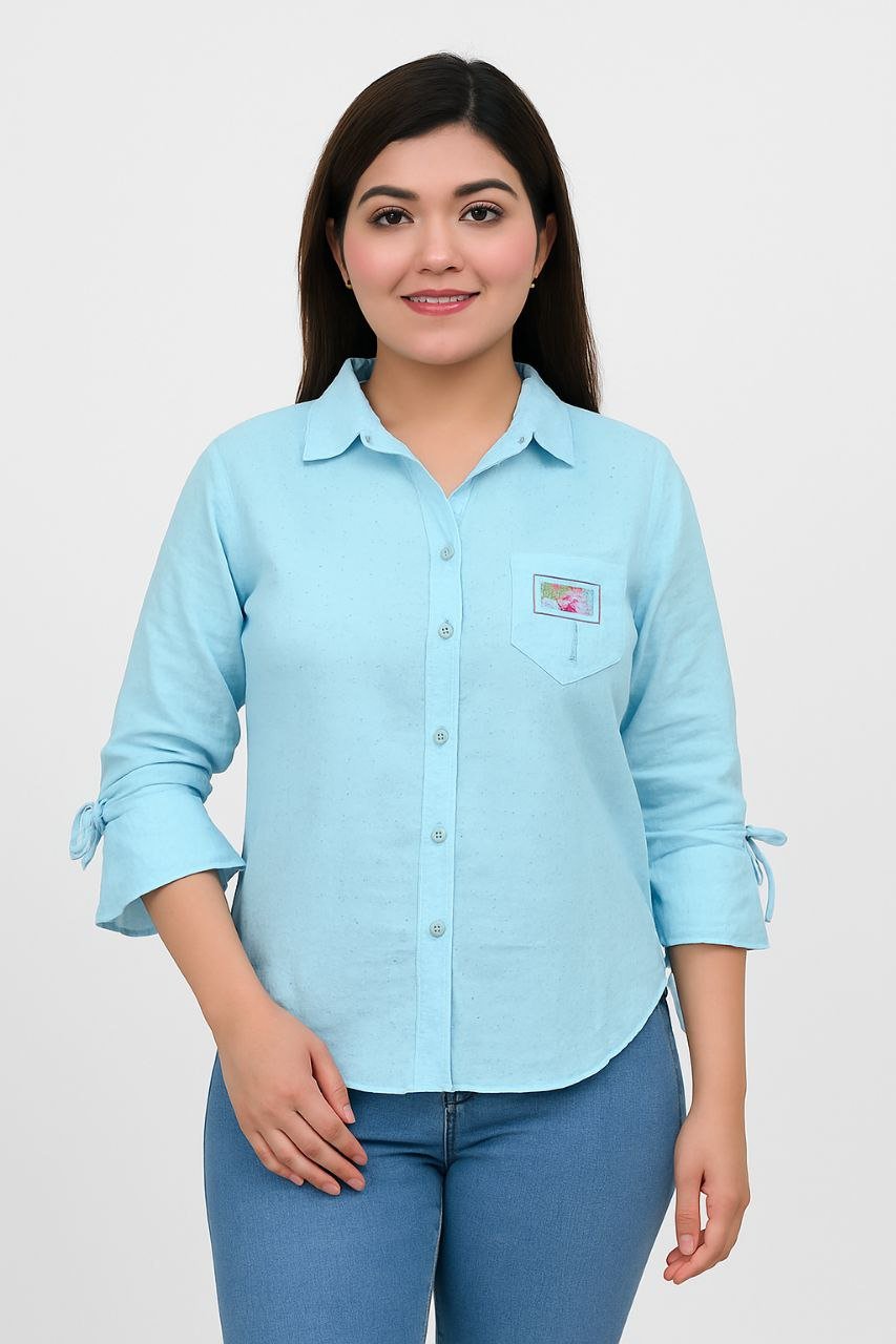 photo_2025-10-04_17-59-07 Shirt-Style Top for Girls (Age 11β18) | Daily Wear | ADRI TRIBE - Image 1