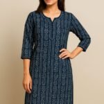 Traditional Printed Cotton Kurti for Girls (Age 14–20) | Ethnic Daily & College Wear | ADRI TRIBE