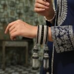Traditional Oxidised Black & Silver Bangles with Tassel Latkan for Women | Ethnic Bridal Chura Style | ADRI TRIBE