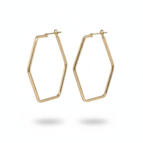 Geometric Hoop Earrings – ADRI TRIBE