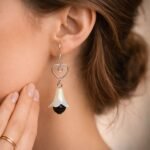 Heart Bloom Drop Earrings – ADRI TRIBE - Image 4