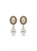 Royal Pearl Stud Drop Earrings – ADRI TRIBE
