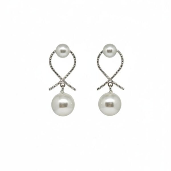Classic Pearl Drop Earrings BY ADRI TRIBE