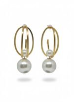 Oval Pearl Drop Earrings – ADRI TRIBE