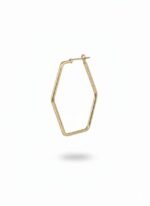 Geometric Hoop Earrings – ADRI TRIBE - Image 4