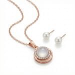 Adri Tribe Pearl Circle Pendant Necklace