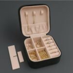 Portable Travel Jewelry Organizer Box for Women | Multi-Compartment Storage Case - Image 12