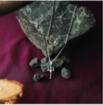 Silver Plated Trishul Pendant Chain for Men | Mahadev Trident Necklace | Stylish Spiritual Jewelry - Image 2