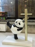 Cute Panda Key Holder Stand | Premium Desktop Organizer & Home Decor Showpiece - Image 2