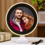 LED Magic Mirror Photo Frame | 2-in-1 LED Mirror & Personalized Photo Lamp