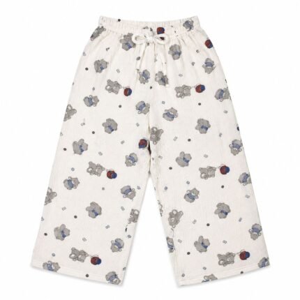 Cute Teddy Print Cotton Pajama for Women & Girls | Soft & Comfortable Nightwear / Loungewear | ADRI TRIBE