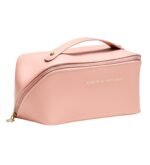 Premium Portable Makeup & Jewelry Organizer Bag for Women | Waterproof Cosmetic Storage Pouch with Handle