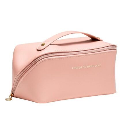 Premium Portable Makeup & Jewelry Organizer Bag for Women | Waterproof Cosmetic Storage Pouch with Handle