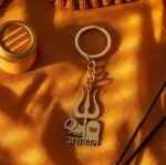 Mahakal Trishul & Shivling Metal Keychain | Premium Spiritual Key Ring for Bike, Car & Keys - Image 3