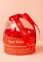 Romantic Rose Teddy Dome Gift Box | Luxury Surprise Gift for Anniversary & Valentine's Day - Image 3
