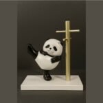 Cute Panda Key Holder Stand | Premium Desktop Organizer & Home Decor Showpiece - Image 3