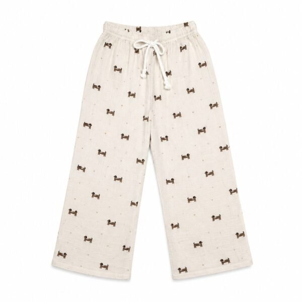 Cute Dog Print Cotton Pajama for Women & Girls | Soft & Comfortable Nightwear / Loungewear | ADRI TRIBE