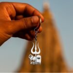 Mahakal Trishul & Shivling Metal Keychain | Premium Spiritual Key Ring for Bike, Car & Keys - Image 4