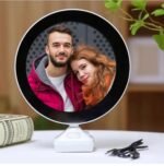 LED Magic Mirror Photo Frame | 2-in-1 LED Mirror & Personalized Photo Lamp - Image 5