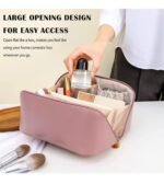 Premium Portable Makeup & Jewelry Organizer Bag for Women | Waterproof Cosmetic Storage Pouch with Handle - Image 6