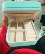 Portable Travel Jewelry Organizer Box for Women | Multi-Compartment Storage Case - Image 8